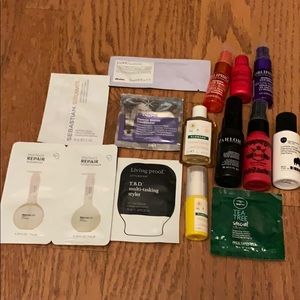 Hair care sample bundle